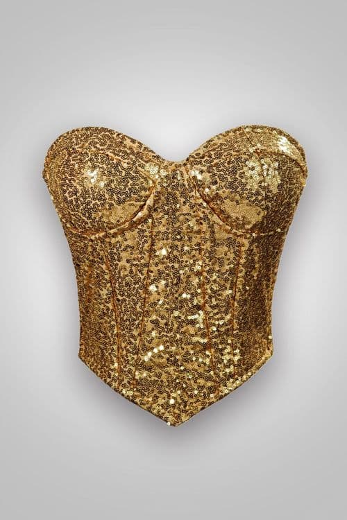 SEQUIN CORSET